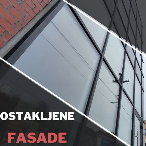 ostakljene fasade